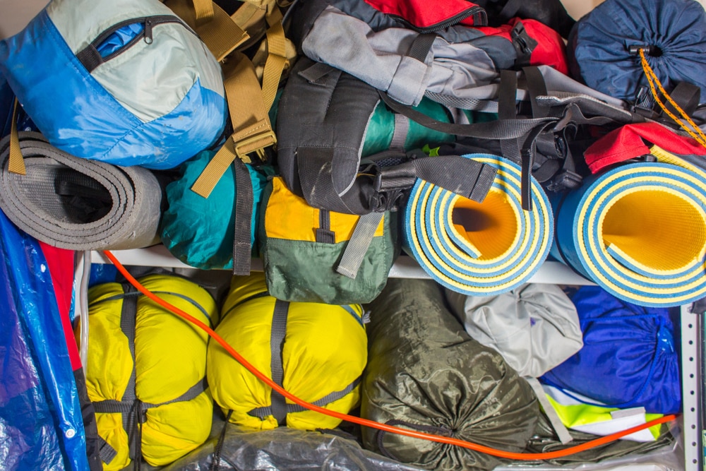 6 Useful Tips For Storing Camping Gear